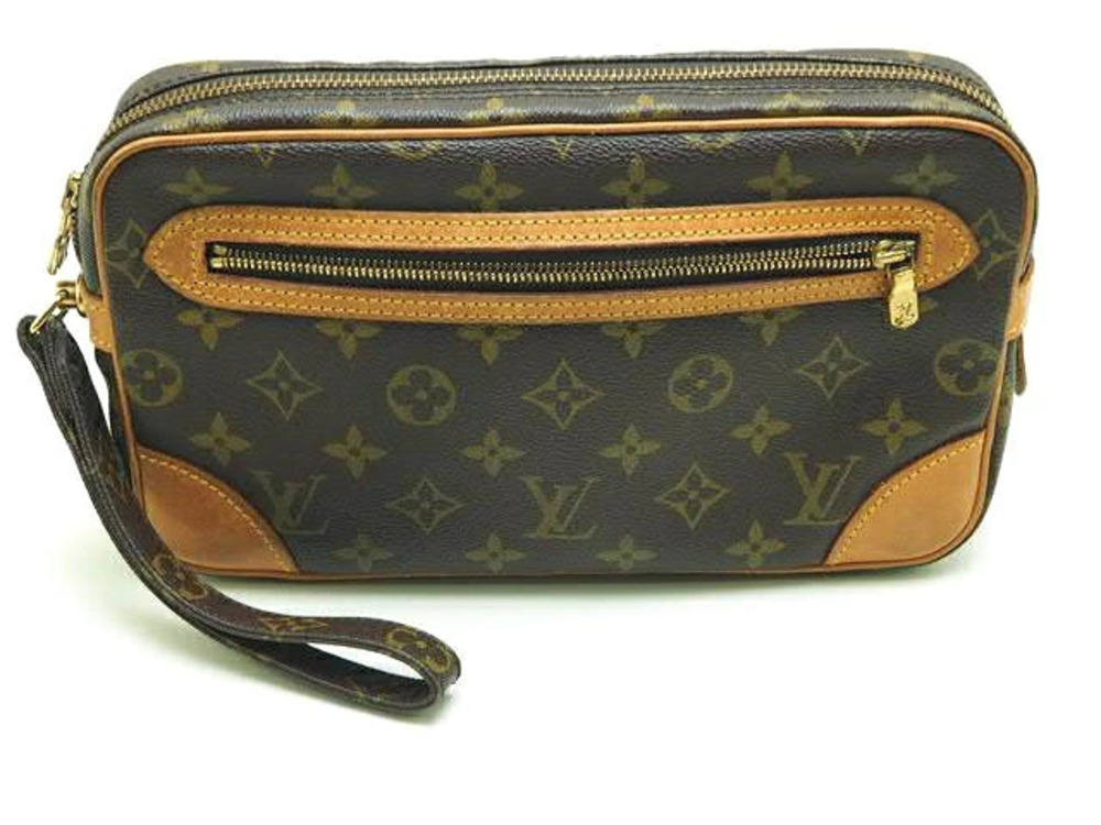 LOUIS VUITTON Shoulder Bag Marly Dragonne Monogram